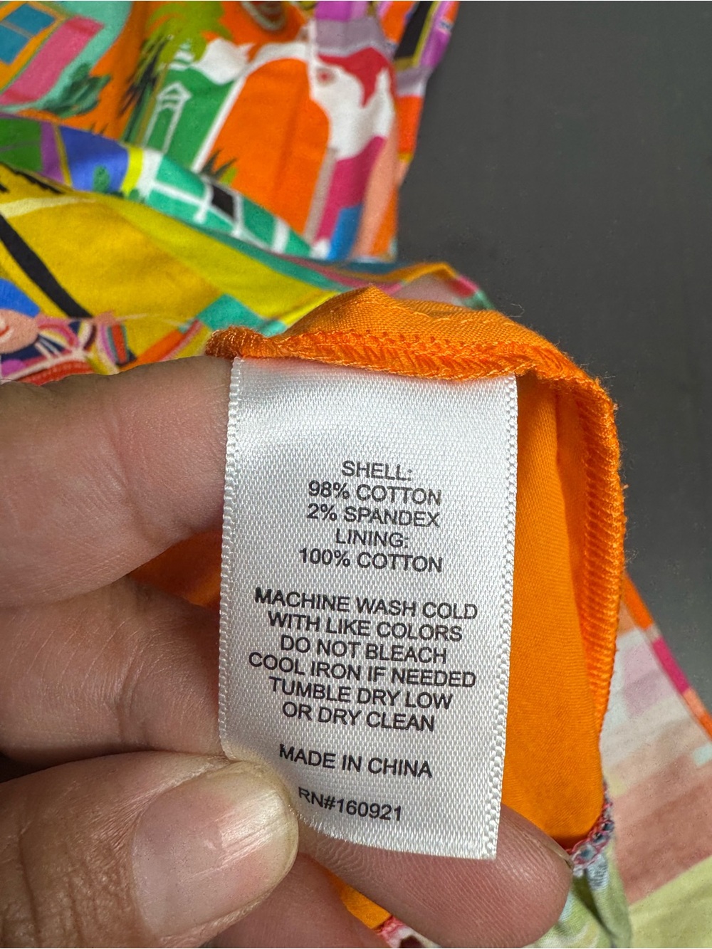 Alden Adair Frida Dress In Multi - Picture 8 of 8